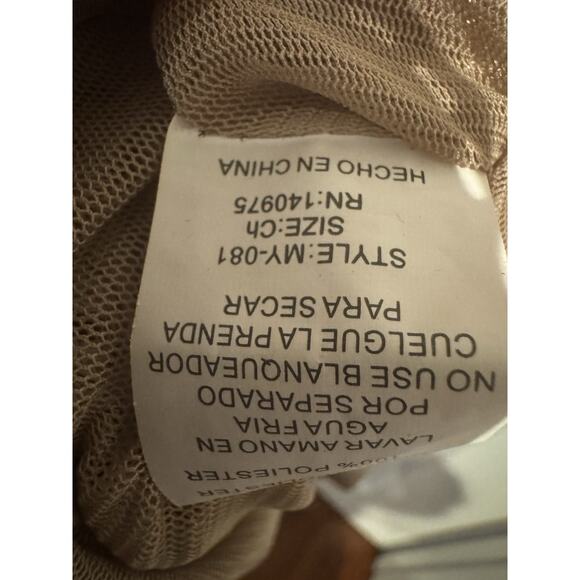 Windsor Gold Glitter Stretch Mini Dress Size Small - Picture 6 of 7